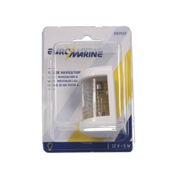 Euromarine Navigation Light 60mm White - 225° White Headlight