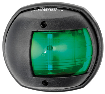 Osculati 11.410.02 - Classic 12 Black/112.5° Green Navigation Light