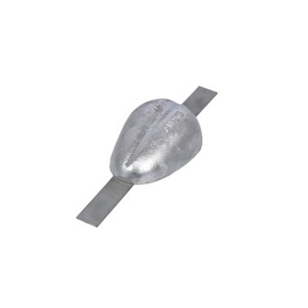 Super Marine Zinc Anode Weld-On 2.2kg