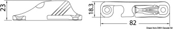 Osculati 56.218.00 - CLAMCLEATS CL 218 MKI