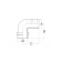 Guidi Brass Hose Adaptor 90° Male 1/4
