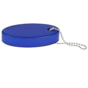 Euromarine Blue Oval Floating Key Ring