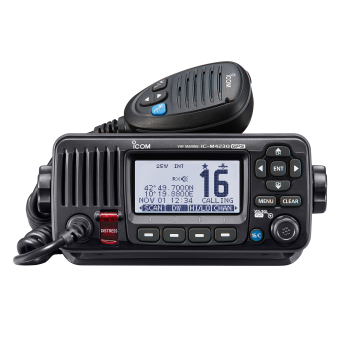 Icom IC-M423GE 25W Fixed Marine VHF with GNSS, Class D DSC & 10W Hailer