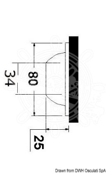 Osculati 13.272.01 - Underwater blue LED light 5 W