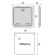 Lewmar 34950010 - SZ50 Ultra-low Profile Hatch Bi-square 568 x 438 mm