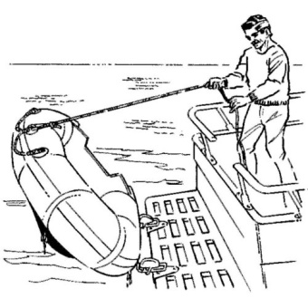 Allpa Snap Davits Set For Neoprene And PVC Tenders