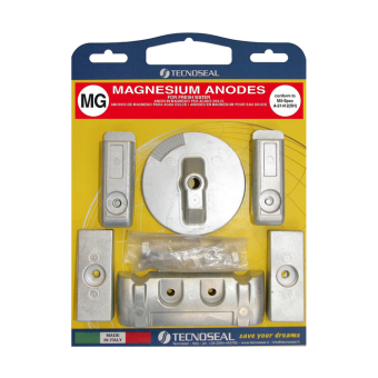 Tecnoseal KITVERADO6-MG - Mercury Anode Kit Verado 6 Magnesium With Hardware