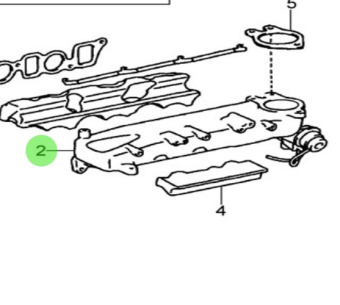 Nanni Diesel 970314040 - Intake Manifold for T4 Series Engines