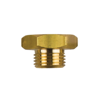 Tecnoseal 02012TP - AIFO-FTP Brass Plug Th. 16X1,5 For Pencil Anode