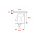 Nuova Rade 35791 - Case For Shower Head, Round, W/Lid, Ø66mm, White