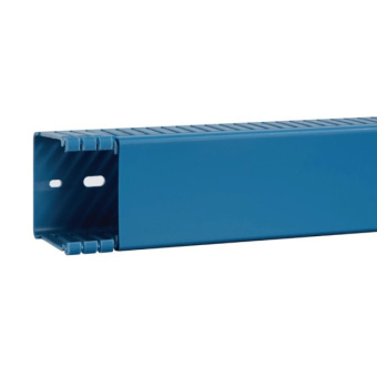 Wiring Duct Blue (Open) - Width 60 x Height 60