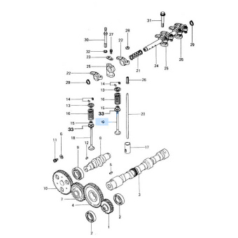 Vetus STM2622 - Valve Exhaust