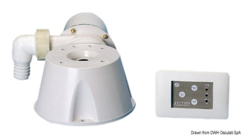Osculati 50.212.12 - SILENT Toilet Conversion Kit 12 V