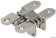 Osculati 38.527.03 - Hidden hinge 44.5 mm 2-pcs package