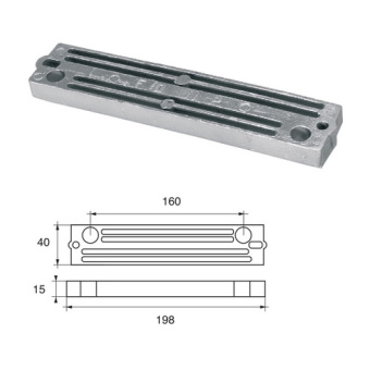 Bukh PRO L8144025 - Anode F/SUZUKI EngineS