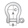 Harken 2110 - 6mm Bow Shackle Harken 2110 - 6mm Bow Shackle