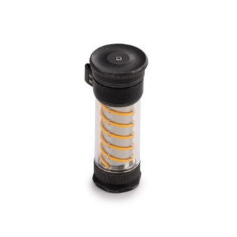 Barebones Edison Light Stick Tumbled Steel