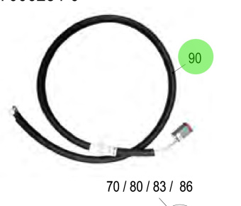 Steyr 2180915-0 - Gear Switch Wiring Harness for Steyr Engine Installations