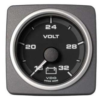 VDO AcquaLink Voltmeter Gauge