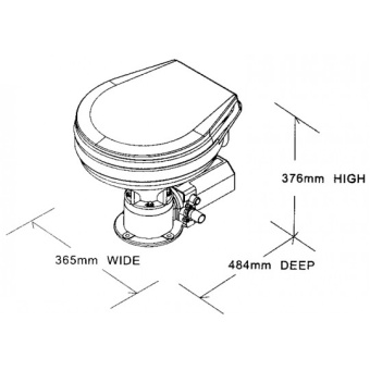TMC Electric WC Large Model 12V