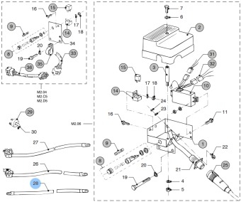 Vetus STM3713 - Intermediate Loom