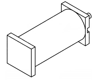Parker 20-0087 0.25 HP 12VDC 1750 RPM Motor