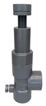Parker 60-0047 1" FNPT PVC Relief Valve