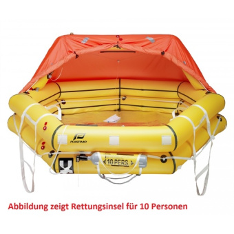 Plastimo 58747 - Liferaft Transocean ISO BAM 8P T1A <24H, Valice