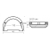 Tecnoseal Aluminium Plate For SX/DP-S Leg