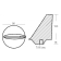 E. Polipodio Zinc Long Fin For Stren-drive 80/140 HP