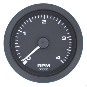 Veethree 84279FE - Premier Pro Tachometer 0-4000 RPM (Diesel) (Alt.)