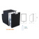 Vitrifrigo 0402-0335 - Chromelock Refrigerator C42 Dw Black Vitrifrigo 0402-0335 - Chromelock Refrigerator C42 Dw Black