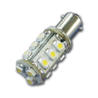 Hollex LED BA9S Tower 10-30V/1.3W Warm White 15 LEDs