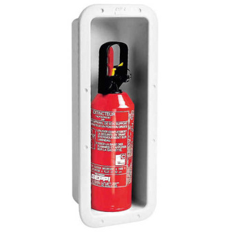 Plastimo 50010 - Side mount case for fire extinguisher 2kg without door