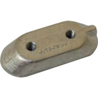 MG Duff Block Anode Zinc Small Side Mount Bombardier/Johnson/Evinrude CM123009Z