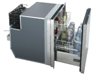 Isotherm 3065BG2P00015 - 12/24V Custom Panel DR65 Drink Drawer No Frost Fridge
