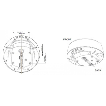Lowrance 000-14542-001 - Lowrance Radome Halo 20+ 36 Nm