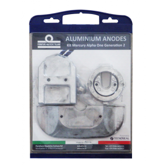 Tecnoseal Aluminium Anodes Kit For Mercruiser Alpha I Gen II