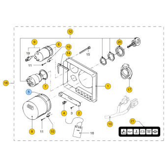 Vetus STM9170 - Gasket D98mm TACHB