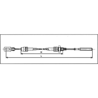 Brake Cable 950 Kg