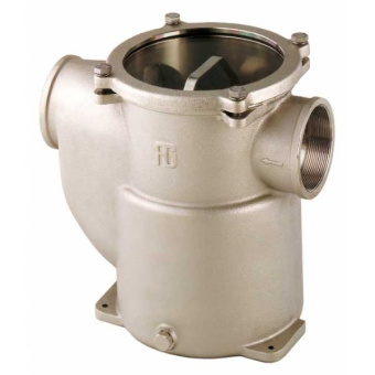Waterfilter - Connection: 2 1/2", Mounting: Side-Side