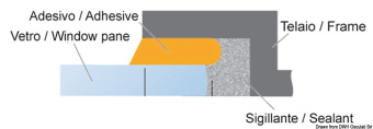 Osculati 65.289.15 - SIKAFLEX 296 Sealing Adhesive (20 pcs)