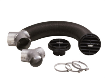 Wallas 2411 - Internally Closable Exhaust Nozzle, Ø 60mm