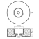 Tecnoseal Disc For Stern Zinc Anode 135 mm