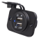 Allpa Waterproof DC Installation USB Socket with two entrances (Single)