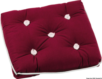 Osculati 24.430.13 - Simple Cotton Cushion Bordeaux 430 x 350 mm