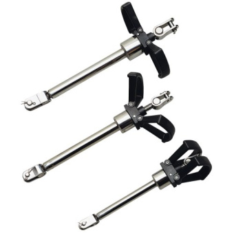 Allpa Stainless Steel Arm-operated Turnbuckle With Aluminum Folding Arms, Max. Stay Ø5mm