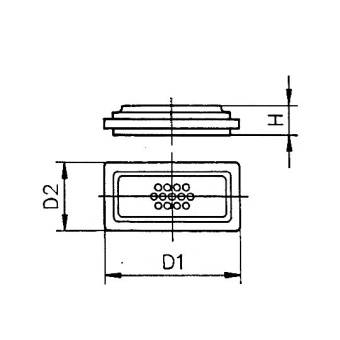 Aifo-Lombardini Air Filter