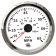 Osculati 27.327.08 - Pitot Speedometer 0–35 MPH, White Dial & Glossy Bezel, Ø96 mm