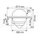 Plastimo Mini C Compass White